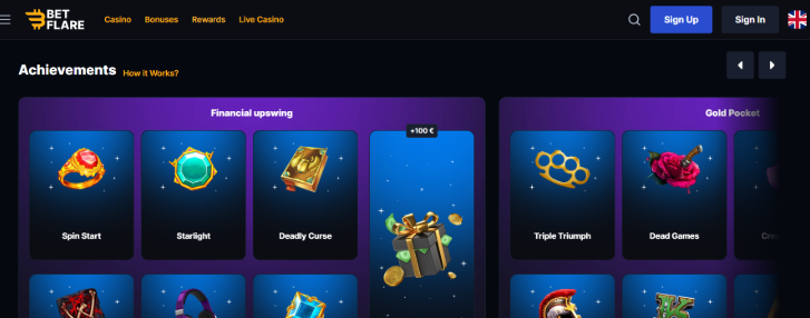 BetFlare Casino UX Review